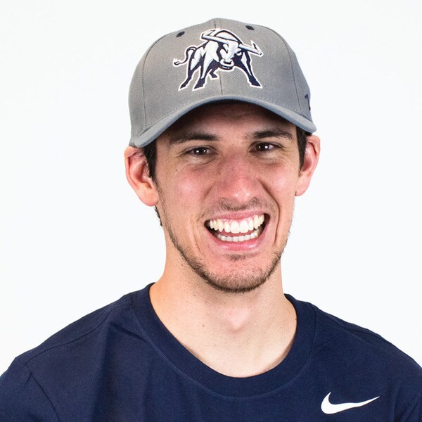 gray aggie bull adjustable utah state hat
